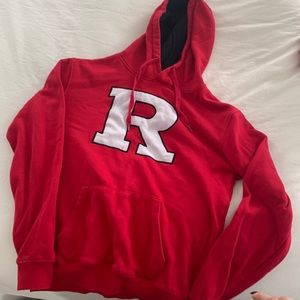Small Rutgers University hoodie sweatshirt